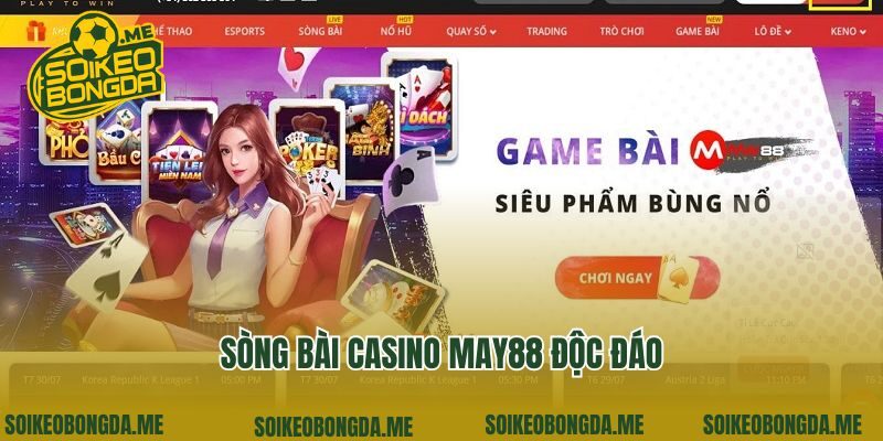Sòng bài casino May88 độc đáo